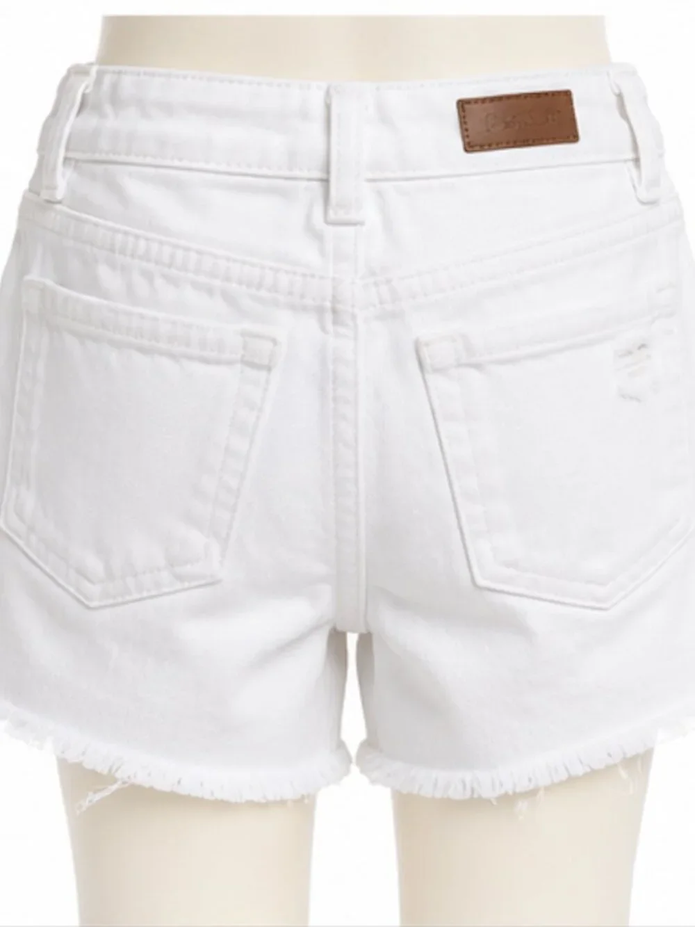 Justice girls white